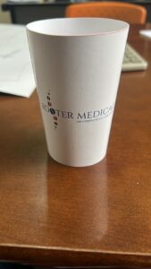 copo papel ecologico personalizado rooter medical