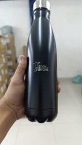 Squeeze personalizada garrafa metal loreal rio